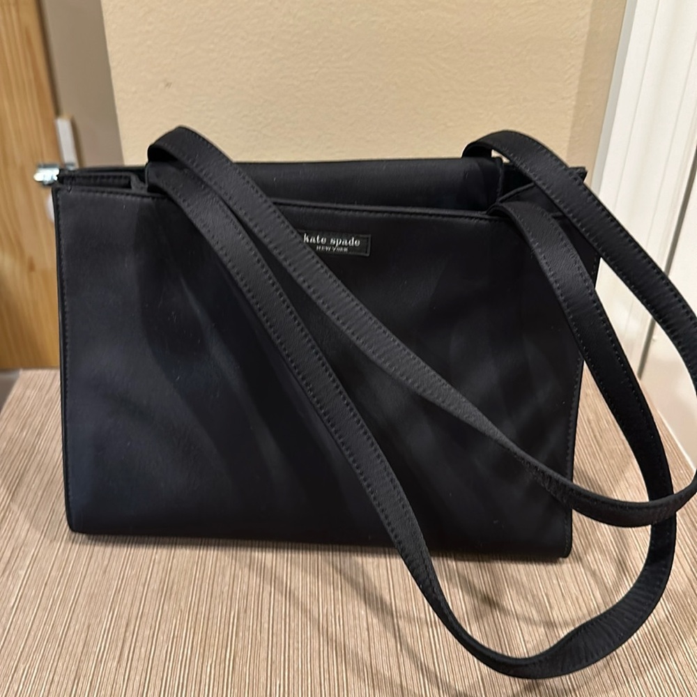Kate Spade medium black shoulder bag.